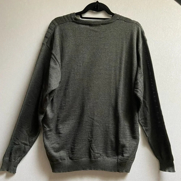 Vintage Modango Merino wool Winter v neck sweater Sz M - Picture 2 of 13